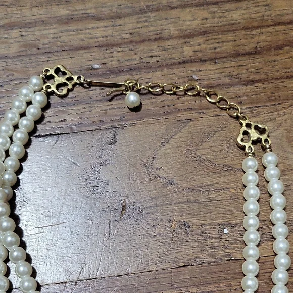 Vintage Pearl Cameo Choker - Picture 3 of 4